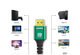 Кабель HDMI 2.1V 1.5 м 8K 120fps черный для подключения игровых консолей и ПК - изображение 6