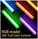 Лампа OEM RGB LED 10 W 30 см 2000mAh Type-C черный для фото и видео Stick Lamp RL-30SL - изображение 7