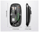 Бездротова миша TWolf X1 Bluetooth сірого кольору - зображення 4