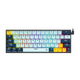 Ігрова клавіатура Fantech ATOM63 MK874V2 MIZU Red Switch USB RGB 63 кнопки ABS пластик SkyBlue - зображення 1