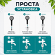 Фильтр для воды на кран / душ Water Outlet Purifier Kit – 1 фильтр + 8 хлопковых элементов | Универсальная сис - изображение 2