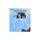 Дата кабель USB 2.0 AM to Lightning 1.0m 2.4A white Choetech (XAL-0003-WH-V2) - изображение 2