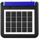 Акустическая система NEWVEW NV-9218 Solar Panel/BT/USB/TF/FM Blue (NWVW-NV-9218-BL) - изображение 3