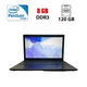 Ноутбук Б-клас Acer eMachines e729 / 15.6" (1366x768) TN / Intel Pentium P6200 (2 ядра по 2.13 GHz) / 4 GB DDR3 / 120 GB SSD / Intel HD Graphics / WebCam б/в - зображення 1