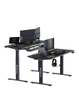 Игровой стол FANTECH DW114 Workstation Черный 140x70 см с регулировкой высоты до 122 см и магнитной RGB подсветкой - изображение 8