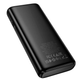 Power Bank Hoco J158A 10000 mAh 4 USB порта 5 V 2 A черный проводная зарядка ABS пластик - изображение 4