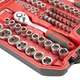 Набір інструментів 1/2" & 3/8" & 1/4" 181од INTERTOOL ET-9181 - зображення 7