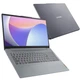 Ноутбук LENOVO IdeaPad Slim 3 15IRU8 82X700 (82X700GQPB), 15.6" / IPS / Intel Core i3-1315U / RAM 8 ГБ / SSD 512 ГБ / Windows 11 Home / Сріблястий - изображение 3