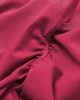 Комплект для спорта розовый рашгард с длинным рукавом на молнии и шорти с пуш-ап эффектом облегающие малиновые 7319-9119 M (40-42) - изображение 6