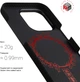 Чохол для смартфона Apple iPhone 16 Pro ArmorStandart BlackIcon Aramid Twill MagCase Black (ARM90151) - зображення 3