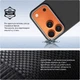Чохол для смартфона ArmorStandart BlackIcon Kevlar MagCase для Apple iPhone 17 Pro Max Black (ARM88531) - зображення 4