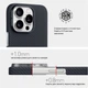 Чохол для смартфона Apple iPhone 16 Pro ArmorStandart BlackIcon Aramid Twill MagCase Black (ARM90151) - зображення 6