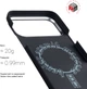 Чохол для смартфона Apple iPhone 17 Pro Max ArmorStandart BlackIcon Aramid Plain MagCase Black (ARM90161) - зображення 3