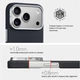 Чехол для смартфона Apple iPhone 17 Pro ArmorStandart BlackIcon Aramid Plain MagCase Black (ARM90160) - изображение 6