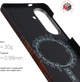 Чехол для смартфона Samsung Galaxy S26 ArmorStandart BlackIcon Kevlar MagCase Sunset (ARM90156) - изображение 3