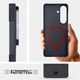 Чохол для смартфона Samsung Galaxy S26 ArmorStandart BlackIcon Aramid Twill MagCase Black (ARM90145) - зображення 7