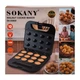 орешница sokany SK-08068 750 вт на 12 половинок, антипригарное покрытие, термостат - изображение 7