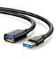 Подовжувач UGREEN US129 USB 3.0 Extension Male Cable 2m (Black) (UGR-10373) - зображення 1