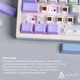 Бездротова механічна клавіатура Ajazz AK980 V2 Maillard Switch White (AK980-V2-M-PWB) - зображення 13
