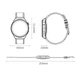 Smart Watch Awei H27- чорний - изображение 6