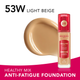 Тональная основа Bourjois Healthy Mix 53W Light Beige 30 мл (3616307172875) - изображение 4