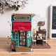 Конструктор 3D міні-будинок Simon’s Coffee DG109 - Robotime - (6946785164657) - изображение 2