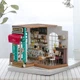 Конструктор 3D міні-будинок Simon’s Coffee DG109 - Robotime - (6946785164657) - изображение 8