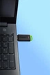 Флеш память USB Kingston DataTraveler Exodia 256GB USB 3.2 Gen1 Black-Green (DTXG2/256GB) - изображение 9