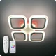 Люстра светодиодная 517 Dlight 3color с пультом 50Вт Белый (01608) - изображение 5