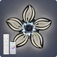 Люстра светодиодная 517 Light 3color с пультом 120Вт Хром (01452) - изображение 9