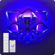 Люстра светодиодная 517 Light 3color с пультом 144Вт Хром (01780) - изображение 7