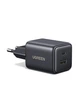 Сетевое зарядное устройство UGREEN X514 USB-C/USB-A 20W QC3.0 PD3.0 GaN Fast Charger Black (65737) - изображение 1