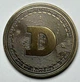 Сувенирная монета Coin Dog (DogeCoin) в пластиковой прозрачной коробке/чехле Илона Маска Золото - изображение 6