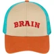 Кепка Brain Red Logo 58 beige/coffee - изображение 2