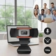 Веб-камера M1 с микрофоном, USB, черная для видео и онлайн-конференций - изображение 9