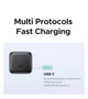 Мережевий зарядний пристрій UGREEN X517 USB-C PD3.0 25W GaN Fast Charger with USB-C 1m Cable Black (75103) - зображення 9