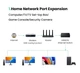 Коммутатор UGREEN CM833 5-Port Gigabit Ethernet Switch Housing Black (35492EU) - изображение 9