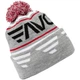 Шапка Favorite помпон Gray 56 Black Logo - изображение 4