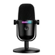 Мікрофон провідний настільний Onikuma M830 Condenser Gaming Microphone USB, RGB Black - изображение 3