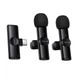 Бездротовий мікрофон BOROFONE BFK16A Wireless Microphone Type-C 2 мікрофона Black - изображение 2