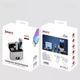 Бездротовий мікрофон Jmary MW-15 Wireless Digital Microphone Type-C 2 мікрофона Silver - изображение 7
