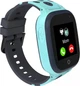 Смарт-часы для детей с GPS и функцией звонков Canyon Sandy, отслеживание местоположения, кнопка SOS, уведомления, защита от влаги, голубо-черный - изображение 1