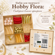 Набір акрилових намистин для виготовлення прикрас в органайзері Hobby Flora - зображення 2