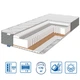 Матрац ортопедичний EUROSLEEP PULSON PLUS 2в1 90x200 см - зображення 1