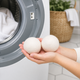 М'які кульки м'ячики з вовни для сушіння 2 шт. 7 см Dryer Balls SEM Houseware Essentials - зображення 2