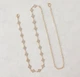 Пояс цепочка четырехлистник gold tg026 - изображение 3