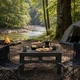 Стіл туристичний складаний Tribe Camp Table Low 70х44х40 см чорний — компактний, для кемпінгу та пікніка T-EF-0003 - зображення 8