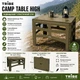 Стіл туристичний складаний Tribe Camp Table High 70х44х55 см олива — компактний, для кемпінгу та пікніка T-EF-0004 - зображення 7