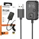 FM модулятор Borofone BC49 с Bluetooth 5.3 AUX USB для автомобиля черный - изображение 1