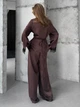 Костюм Jadone Fashion Вивьен S шоколадный - изображение 2